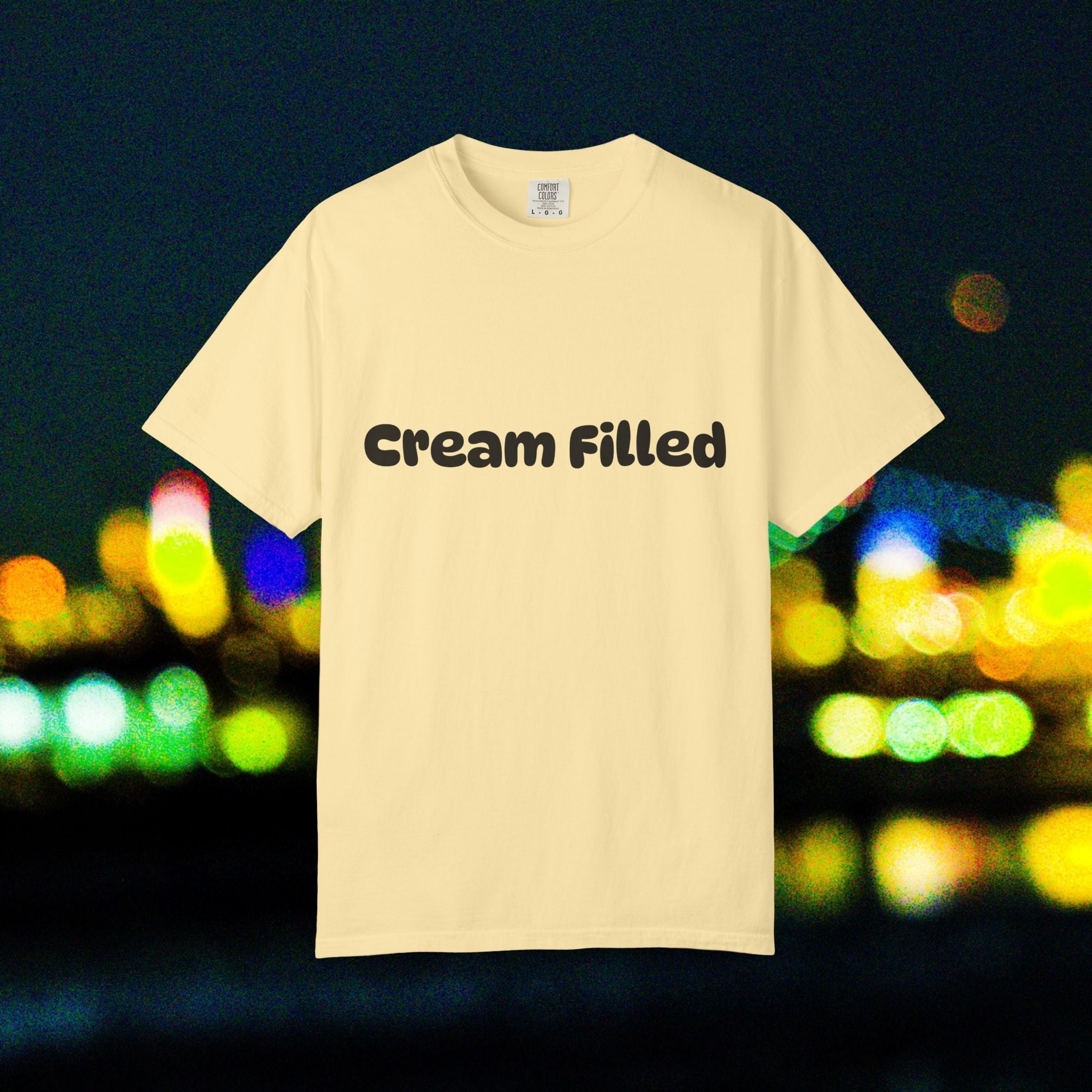 Funny "Cream Filled" All Cotton Unisex T-Shirt
