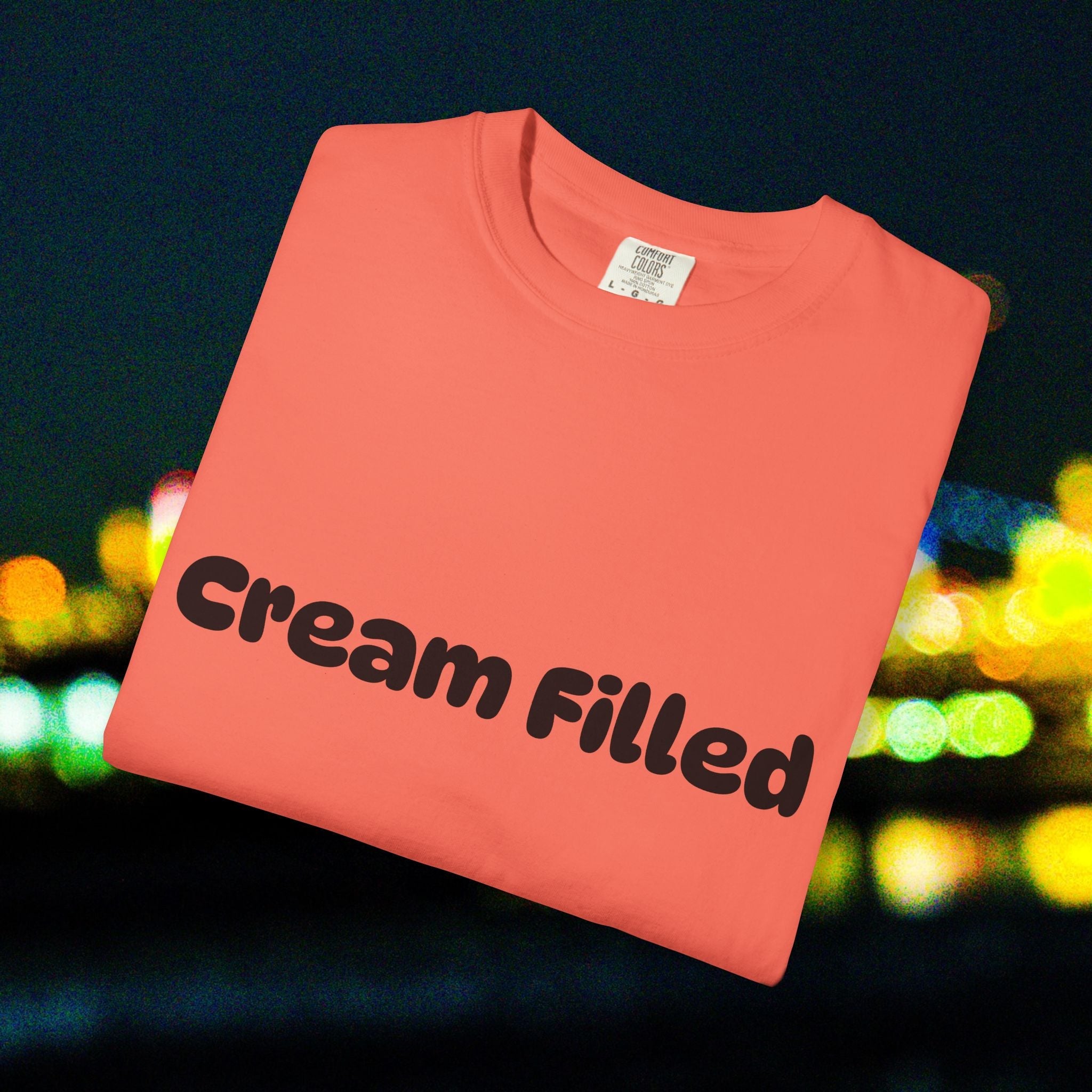 Funny "Cream Filled" All Cotton Unisex T-Shirt