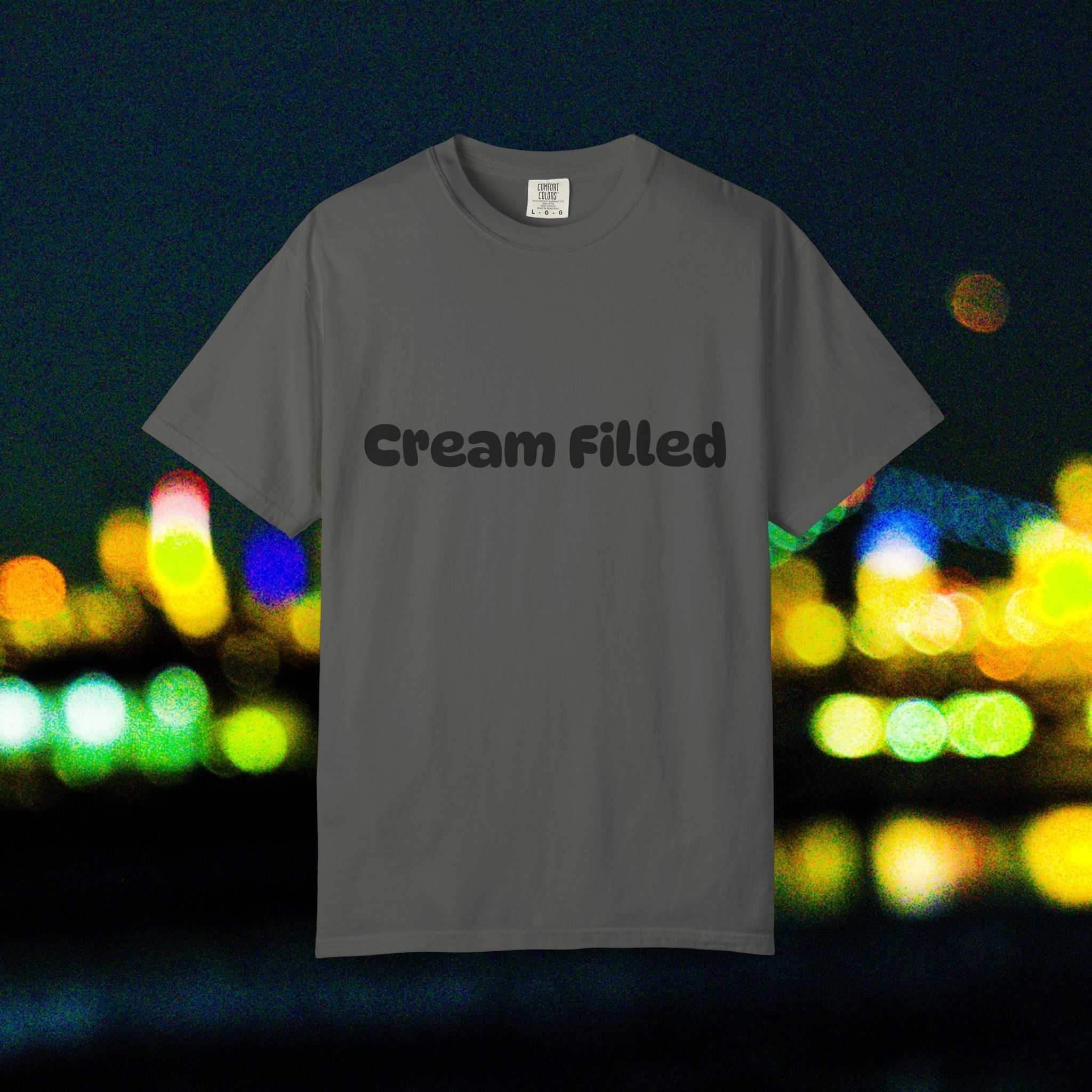 Funny "Cream Filled" All Cotton Unisex T-Shirt