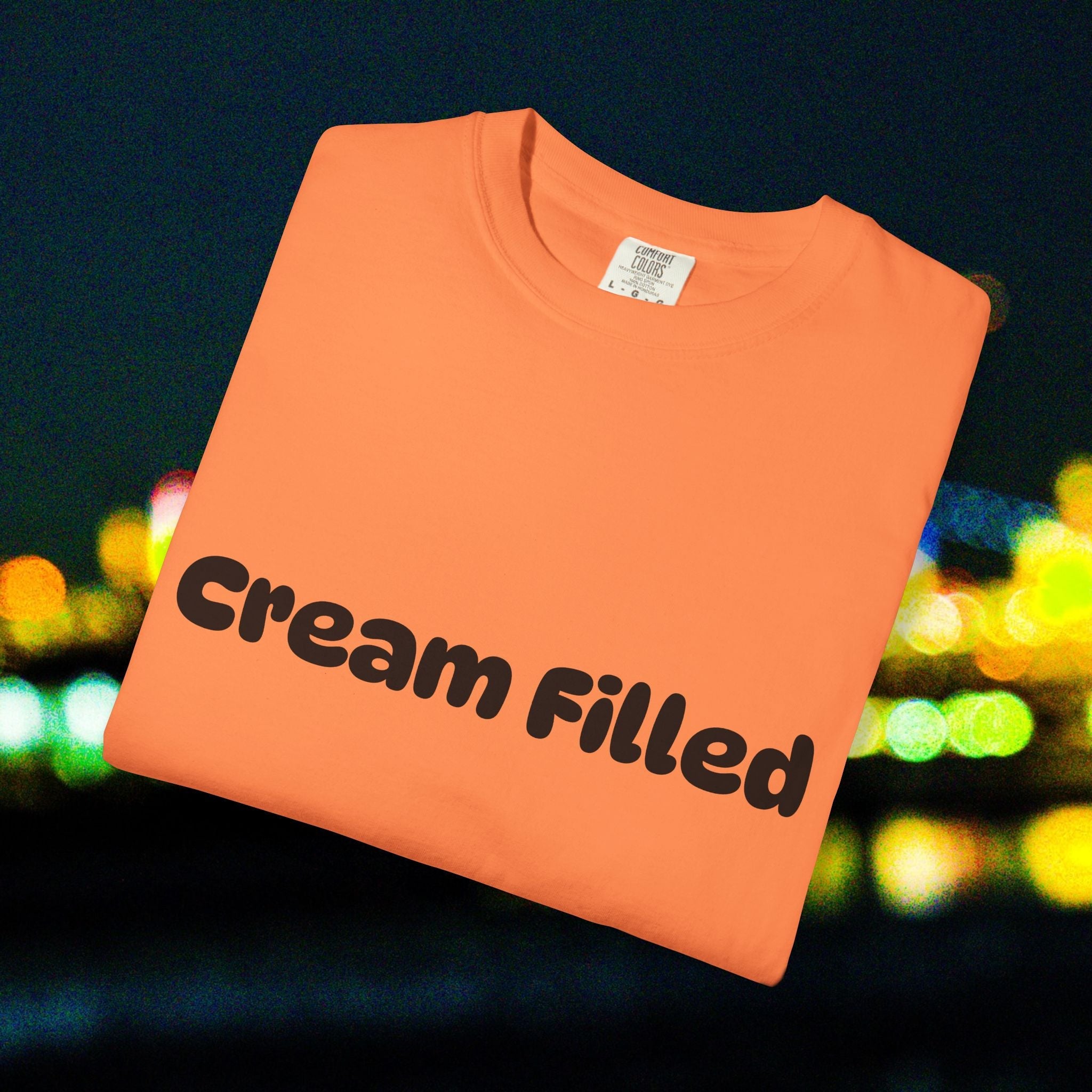 Funny "Cream Filled" All Cotton Unisex T-Shirt