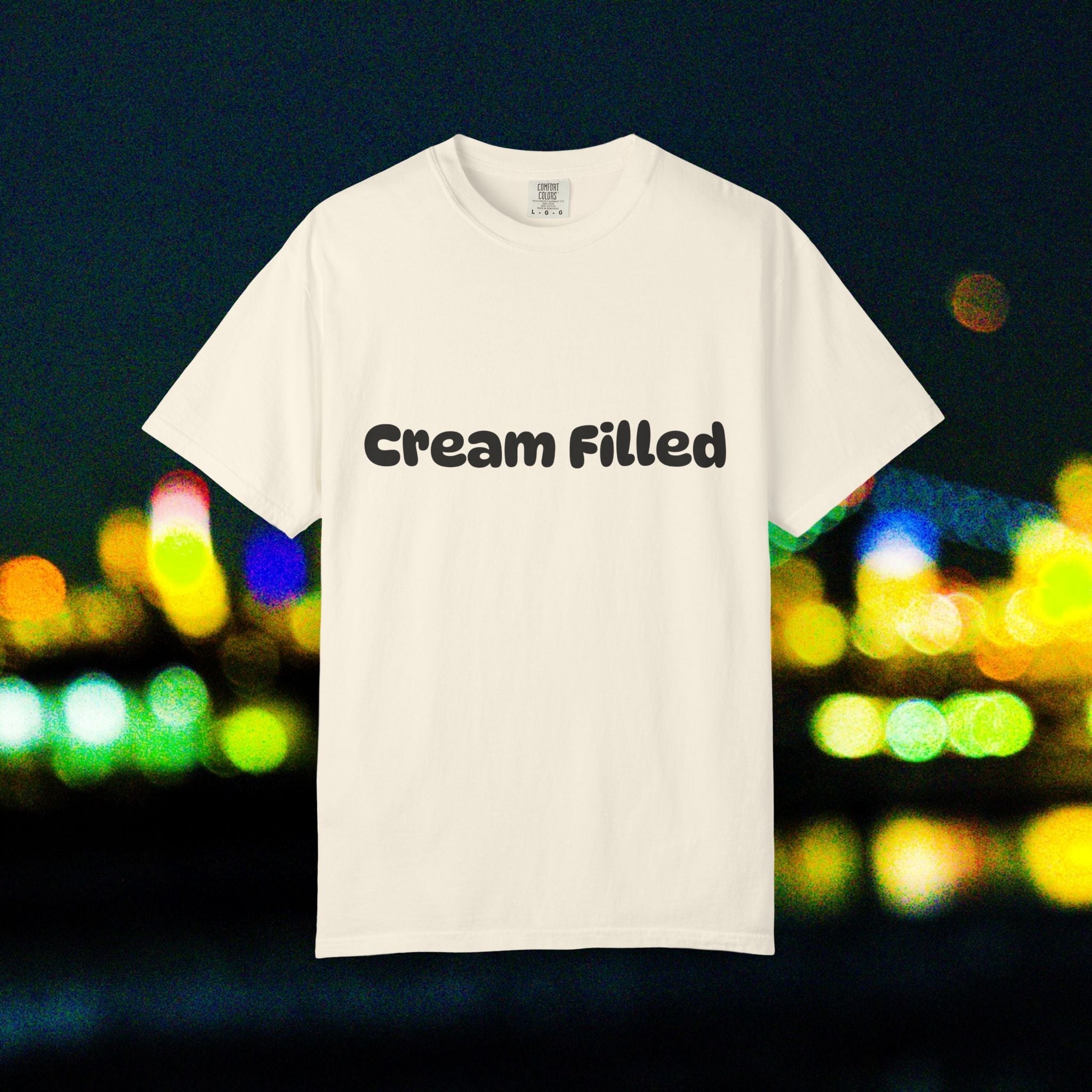 Funny "Cream Filled" All Cotton Unisex T-Shirt