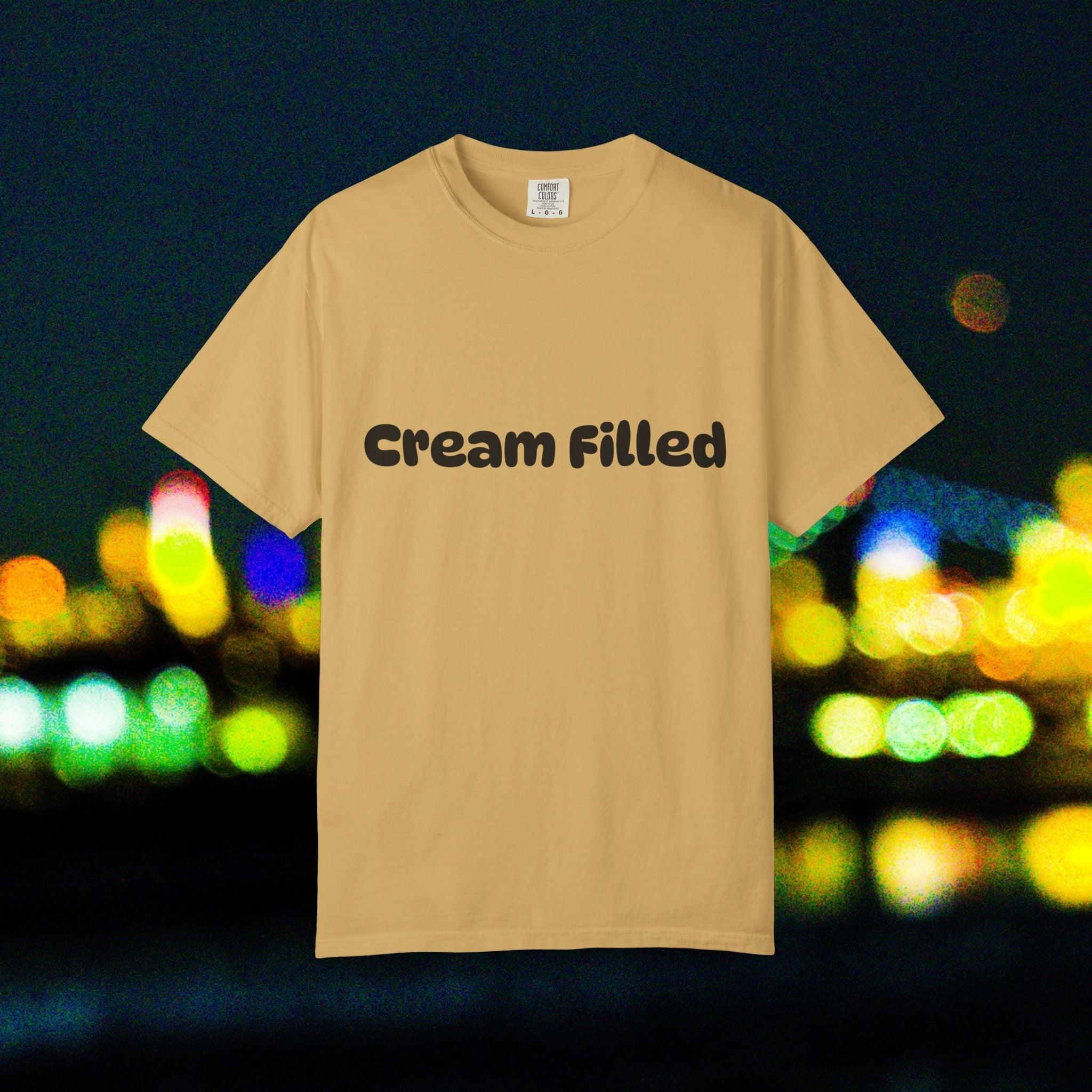 Funny "Cream Filled" All Cotton Unisex T-Shirt