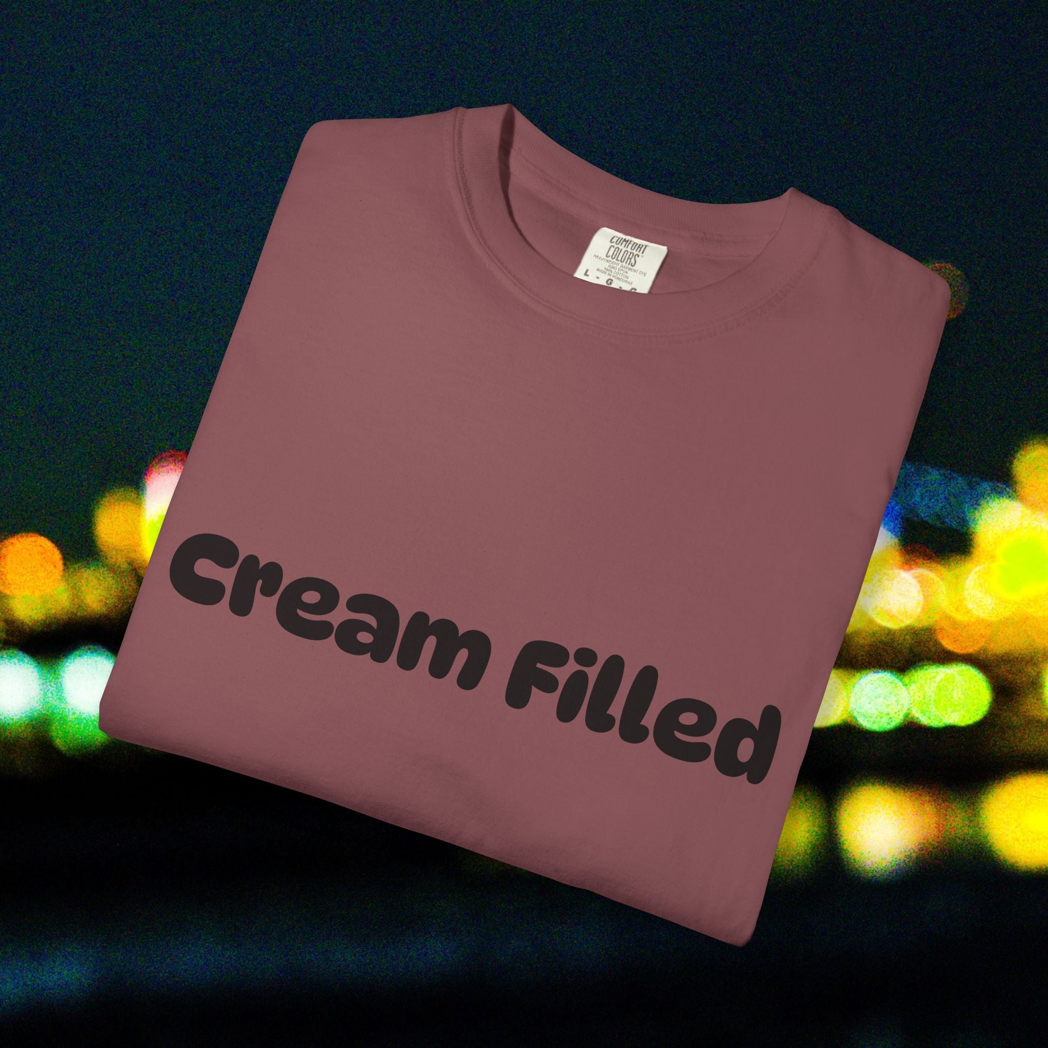 Funny "Cream Filled" All Cotton Unisex T-Shirt