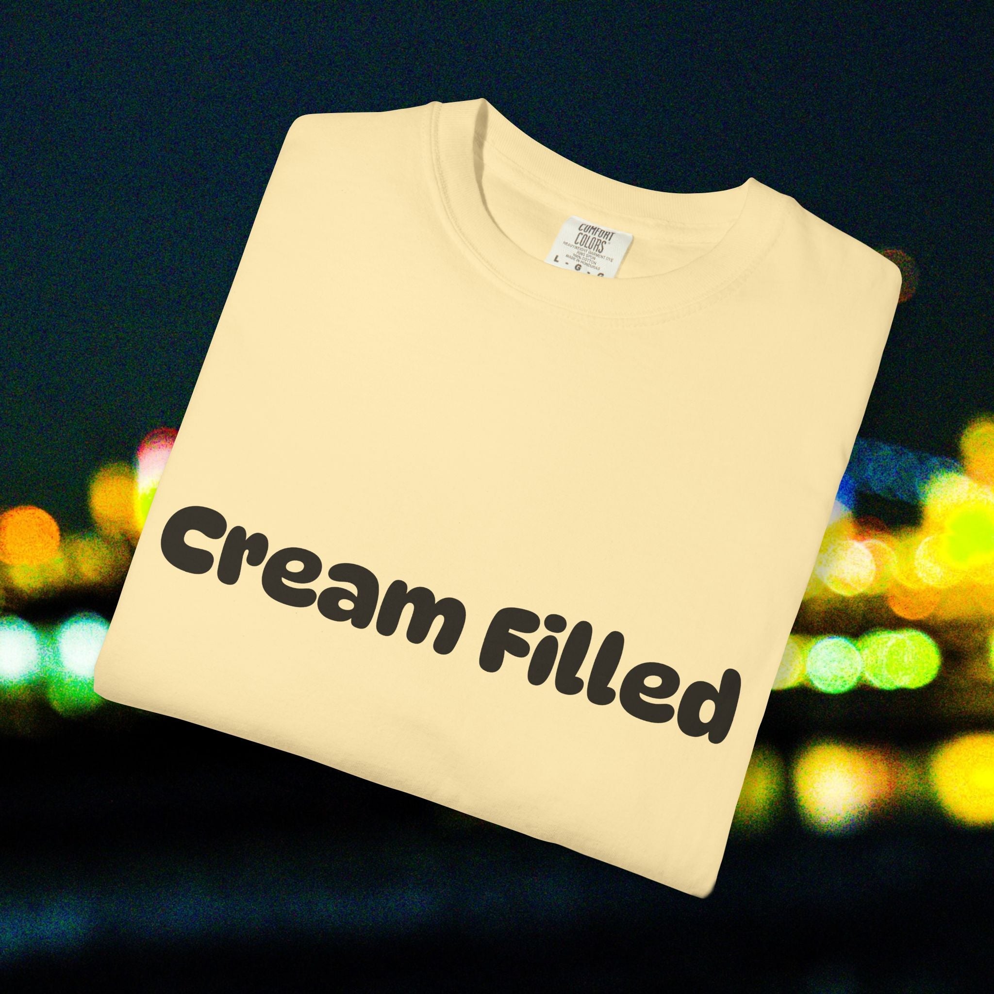 Funny "Cream Filled" All Cotton Unisex T-Shirt