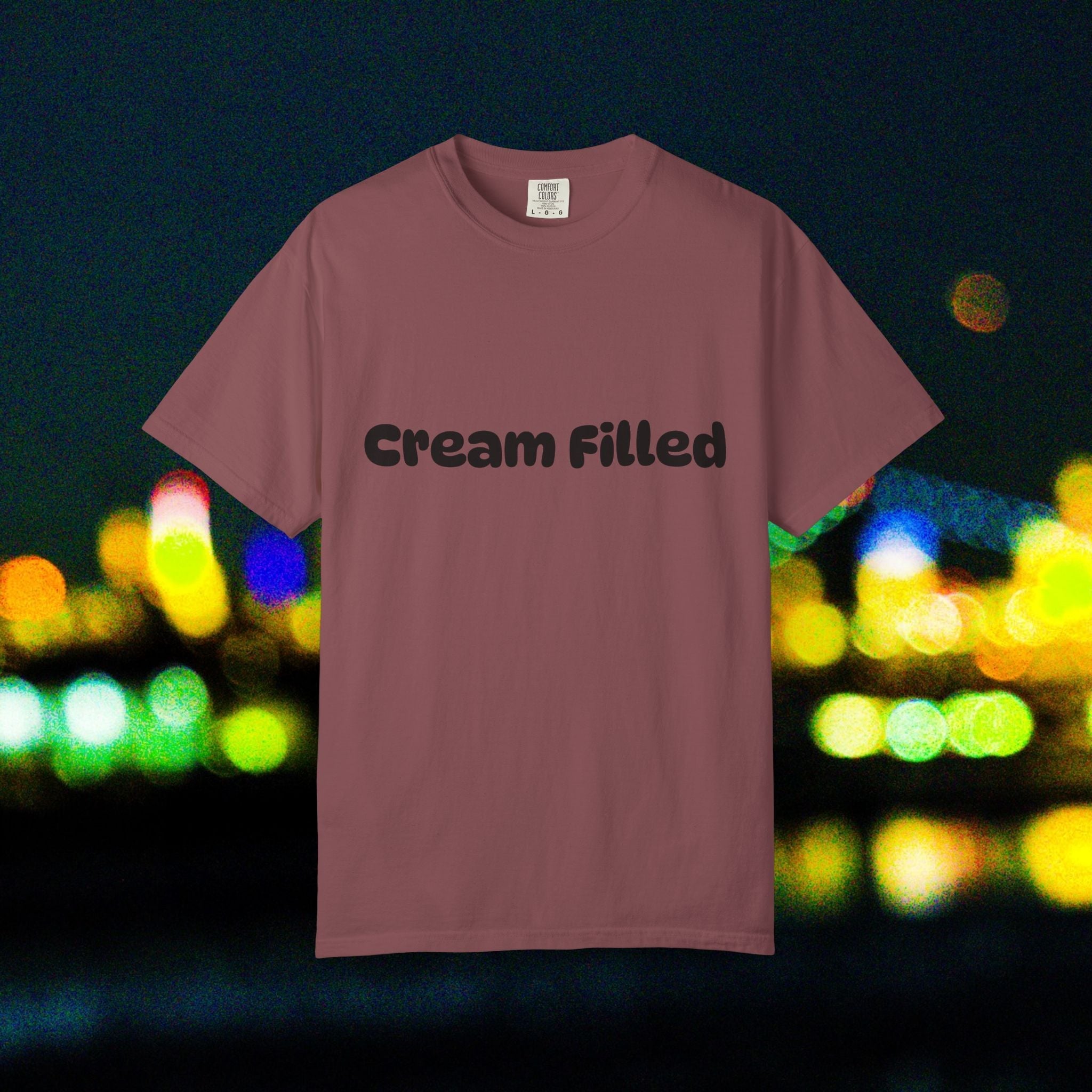 Funny "Cream Filled" All Cotton Unisex T-Shirt