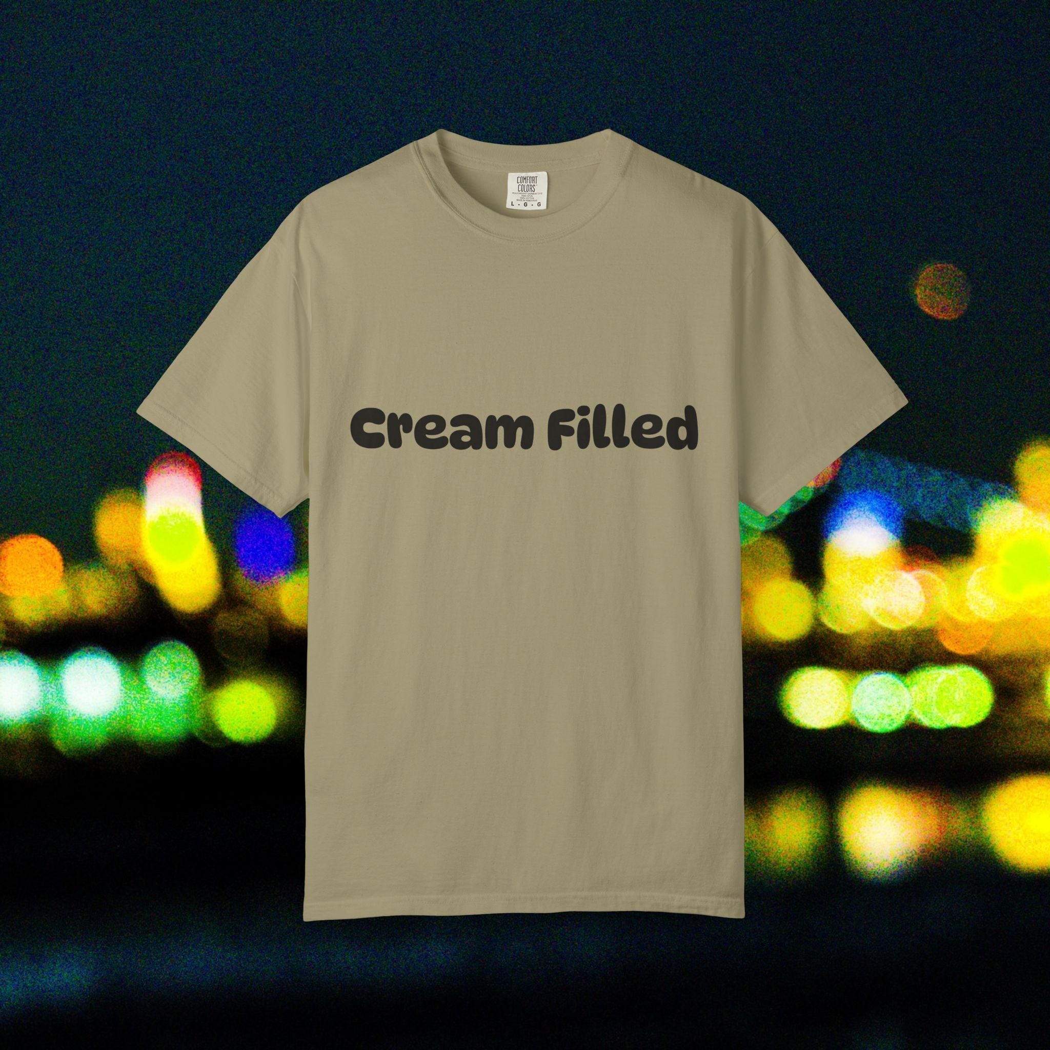 Funny "Cream Filled" All Cotton Unisex T-Shirt